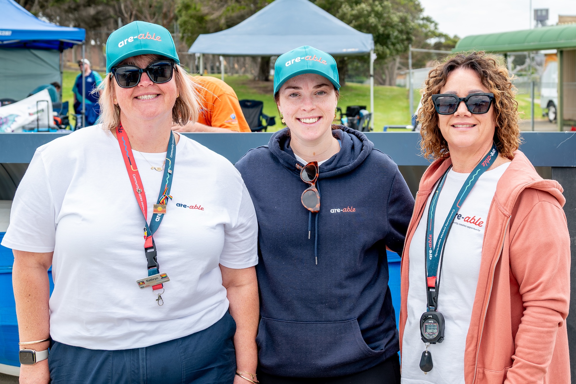 Proud to sponsor the Tri State Games are-able Aquatics Day, with the Portland team cheering on athletes as they showcase their talents and determination.